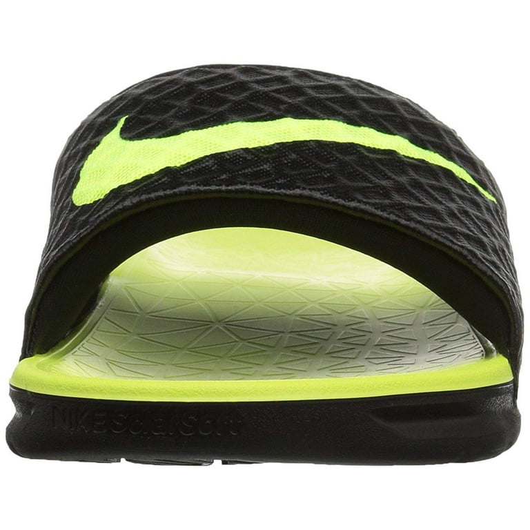 Nike Benassi Solarsoft 2 Slide Sandal in Green for Men
