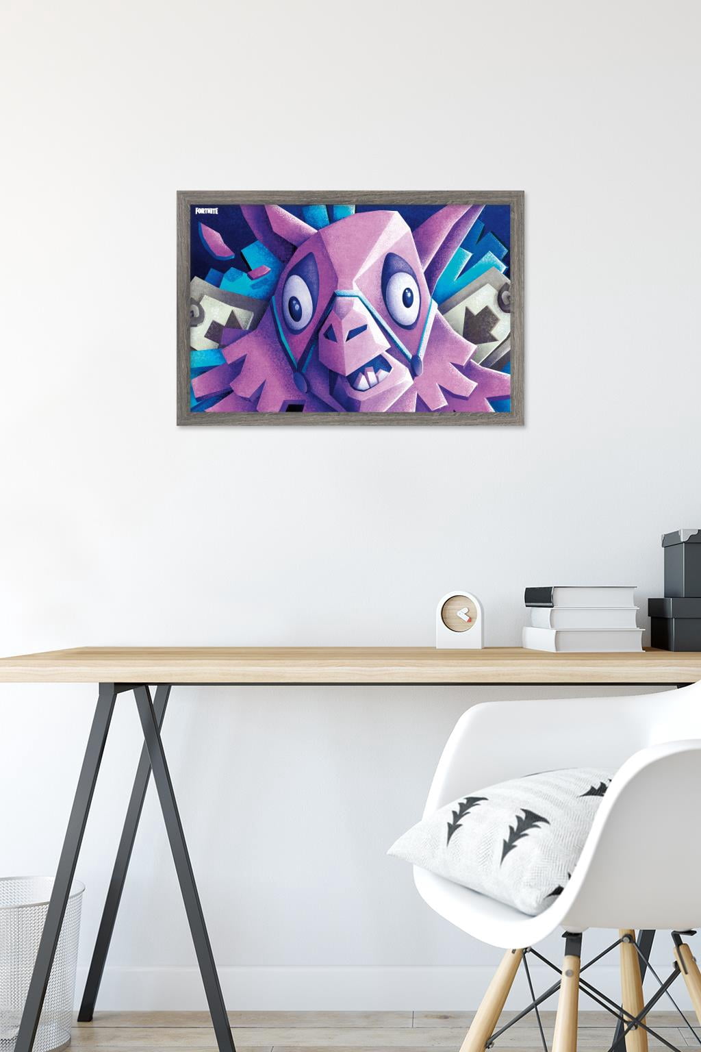 Fortnite - Llama Wall Poster, 14.725" x 22.375", Framed