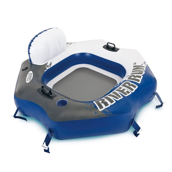 Intex River Run Single  Inflatable Connecting Floating Lounge Tube Chair