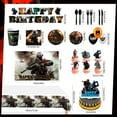 thumbnail image 5 of Call of Duty Birthday Party Supplies, 98 Pcs Call of Duty Party Decorations & Tableware Set - Call of Duty Cake Toppers Balloons Backdrop Cups etc. Call of Duty Themed Party Decorations for Boys, 5 of 8