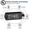 thumbnail image 3 of 19V Replacement AC Adapter Compatible with XGIMI Elfin Flip Plus Portable Projector 500 ISO Lumens 1080P Resolution Home Projector, 3 of 3