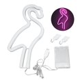 thumbnail image 1 of Lámpara de neón con forma de pájaro Vevor operada por batería/USB color rosa, 1 of 5