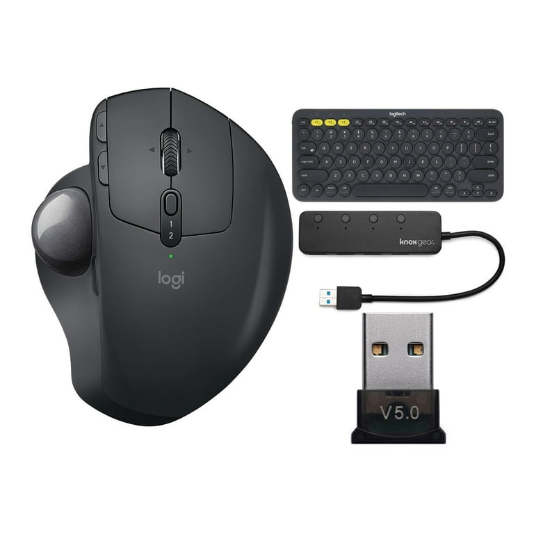 Logitech MX ERGO Advanced Wireless Trackball Bundle with Bluetooth