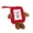 A, variant on Funny Finance Mahjong Plush Pillow, 4x6in Decorative Cushion for Mahjong Fans, Soft Emoticon Throw Pillow with Wealth Symbol