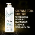thumbnail image 4 of Olay Instant Relief Sensitive Skin Women's Body Wash with Vitamin B3 Complex and Aloe Vera, 20 fl oz, 4 of 9