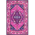 thumbnail image 2 of SAFAVIEH Bellagio Charlton Oriental Wool Area Rug, Pink/Navy, 3' x 5', 2 of 8