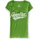 thumbnail image 1 of Camiseta Gráfica Aeropostale con Cuello en V Mujer Pintura de Hojaldre Brillante Verde Pequeña, 1 of 1
