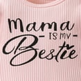 thumbnail image 4 of Emy Dola Baby Girl Clothes Newborn Infant Outfits Ruffle Ribbed Romper + Floral Pants + Headband Sets for Girls 3pcs, 4 of 8