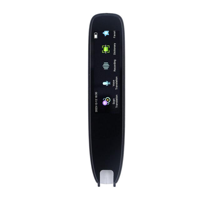 Stylo de Traduction Scanner, Traducteur Scanner Portable Multilingue Efficace pour Apprentissage Blanc, Bleu, Gris