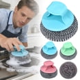 thumbnail image 7 of Heavy Duty Stainless Steel Scrubber Pads, Anti-Rust Steel Wool Kitchen Scouring Sponges, Multi-Surface Grease Residue Cleaner, 3.14 Inch Solid Metal Scrub Pads for Grills, Broiler Racks, Cookware, 7 of 7