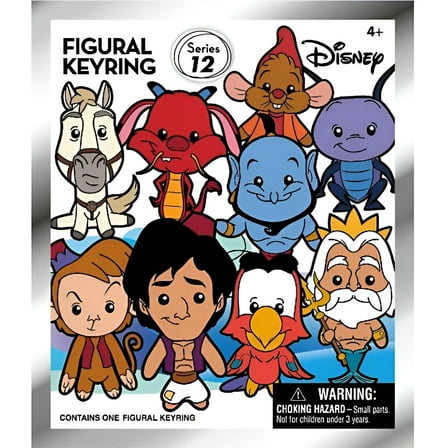 3D Figural Keyring Disney Series 12 Mystery Pack (1 RANDOM Figure)