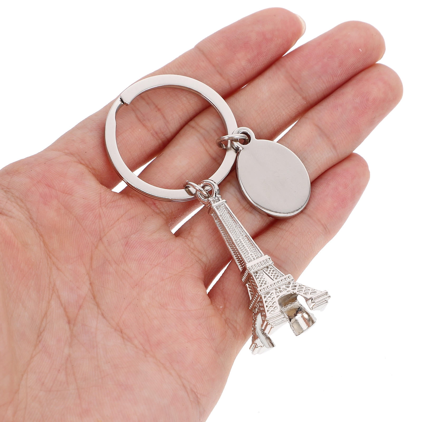 UPOUART 6PCS Eiffel Tower Key Chain Bag Pendant Key Chain Eiffel Tower Keychains Souvenir