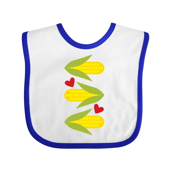 Inktastic Corn Lover Corn on the Cob Boys or Girls Baby Bib