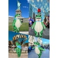 thumbnail image 5 of Halloween Funny Inflatable Costume Cosplay Cool Handsome Inflatable Dragon Cartoon Dragon Funny Gift Halloween Cosplay Dress Up,Height 59"–74.8",Frog, 5 of 13