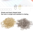 thumbnail image 4 of Fancy Paperclips, Cool Paper Clips Heart Shaped Anti Slip 200 Piece  For School, 4 of 8