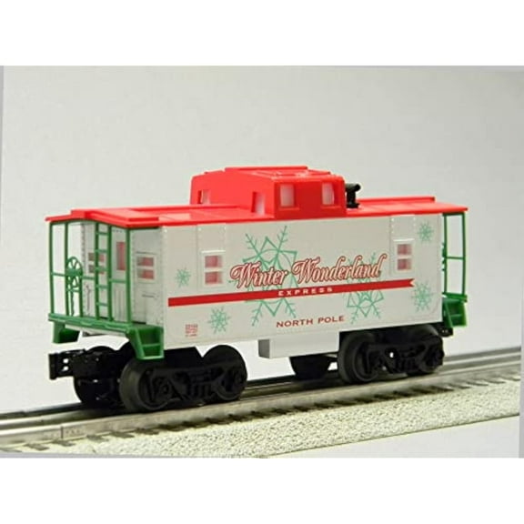 Lionell Winter Wonderland Caboose O Gauge