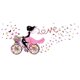 thumbnail image 5 of 1 pegatina de pared romántica para chica en bicicleta, flores, mariposas, Fai, 5 of 5