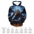 thumbnail image 7 of LAOLIUSN Men's Traditional Dragon Hoodie Funny Anime Graphic Sweatshirts Size S–4XL, 7 of 7