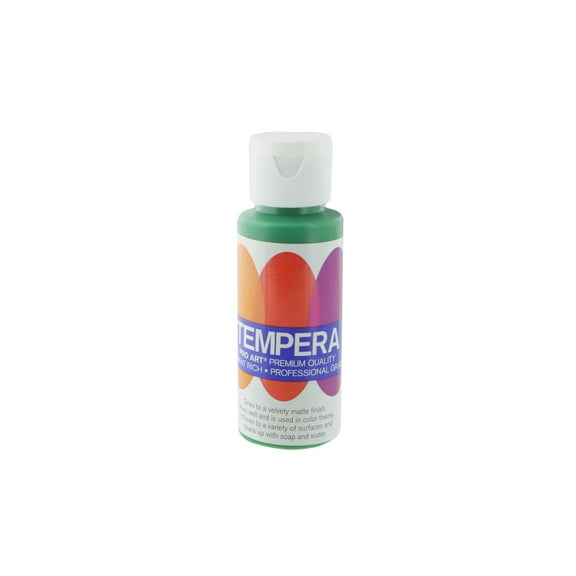 Pro Art Liquid Tempera Paint 2oz Green