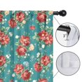 thumbnail image 4 of Blackout Kids Curtains,Pioneer Flower Floral Print Pattern Childrens Insulated Curtains Set Of 2,Bedroom Essentials,Toddler Room Decor 52"x84", 4 of 5