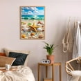 thumbnail image 3 of 5D DIY Diamond Painting Kit "Beach" Round Diamond Art Crafts for Adults, Suitable for Wall Decoration, Bedroom and Home Decoration, 3 of 6