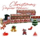 thumbnail image 2 of Calendario de Adviento del Tren de Adviento del Polo Norte de Navidad, juguete para niños, adornos de mesa, 2 of 6