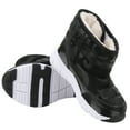 thumbnail image 4 of Kids winter shoes cold weather snow boot warm winter boots snow boots Kids Winter Shoes Fashionable Waterproof Non Slip Keep Warm Snow Boots for Boys GirlsBlack 31, 4 of 8