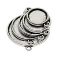 thumbnail image 4 of simhoa 50 Pcs Plateaux Pendentifs Antiquités Base Cabochon Setting DIY Bijoux 20mm, 4 of 8