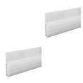 thumbnail image 4 of Riwesomey Tira de sellado de silicona autoadhesiva para puertas y ventanas, cinta aislante impermeable, insonorizada y a prueba de humedad, herrajes para Transparente LQ7 2piezas Riwesomey CBP052749, 4 of 5