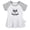 Gray Raglan Dresses, variant on Check Meowt Funny Dresses For Baby, Newborn Babies Skirts, Infant Princess Dress, 0-24M Kids Graphic Clothes (White Sleeveless Dresses, 6-12 Months)