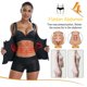 thumbnail image 3 of 3 clips y 1 cremallera 6 corsé de entrenamiento de cintura deshuesado de acero, entrenamiento deportivo, moldeador de cuerpo, control de barriga-L-Rojo Sincero Electrónica, 3 of 5