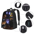 thumbnail image 3 of Lsque Five Nights At Freddy'S Backpack for Men and Women - Durable 600D Oxford Cloth -Large Capacity, Water-Resistant School, Travel, and Hiking Bag, 3 of 7