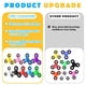 thumbnail image 2 of Scione Fidget Spinners Paquete de 25 regalos de fiesta de cumpleaños para adultos y niños Premio para el aula Favores de fiesta de Navidad para niños Alivio del estrés Ansiedad TDAH Fidgets Toy Finger, 2 of 9