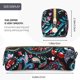thumbnail image 3 of Fotbe Paisley Estuche para Lápices de Cuero con Estampado, Estuche con Cremallera Resistente, Organizador Compacto y Elegante para Papelería, 3 of 7
