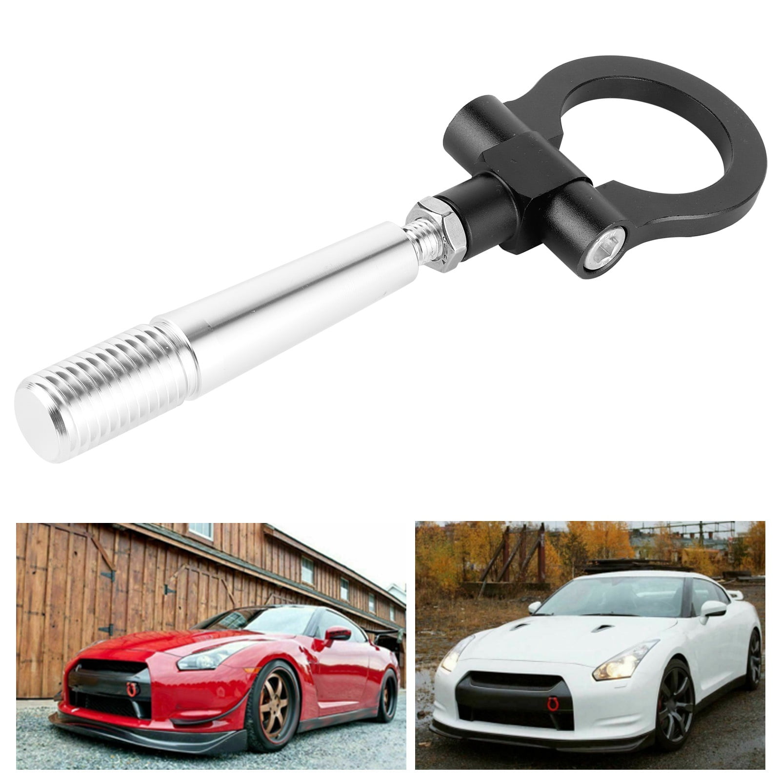 Ecoyyzn Tow Hook For JDM Style Screw On Track Racing Towing Fit For
