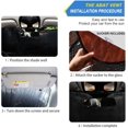 thumbnail image 4 of shiyou-Car Windshield Sun Shade, Fire Phoenix in The Starry Sky Windshield Sunshades Sun Visor Protector Foldable Blocks UV Rays, 4 of 4