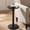 Black,Plane -shaped, variant on ManyFun Round Side Table, Wood Drink Table for Small Spaces, Round End Table for Living Room, Bedroom, Sofa Couch, Corners (Modern, Brown)