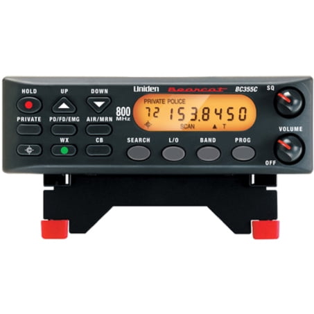 Uniden BC365CRS 500 Channel Alarm Clock Radio Scanner for sale online 