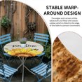 thumbnail image 2 of Sunflowers Round Tablecloth for 36-44 Inch Tables, Fitted Table Cover with Elastic Edge, Farmhouse Bees Vintage Sunshine Summer Waterproof Outdoor Table Cloth Protector for Patio Garden Dinner Picnic, 2 of 9