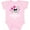 AD-Pink, variant on Inktastic Happy Valentines Day Girls Skull Girls Baby Bodysuit
