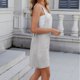 thumbnail image 4 of Romper de Color Sólido de las Mujeres, Nuevo Mono de Bolsillo con Encaje para Uso Casual Y de Fiesta, Traje Estirable con Cuello en V de Moda, Traje Diario, 4 of 9