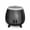 Black, variant on 140ml Ultrasonic Aromatherapy Essential Oil Diffuser & Humidifier, Vertical Hollow Stripe Design with Colorful Ambient Light, Quiet Auto Shut-Off, Wood Grain Base for Home Office