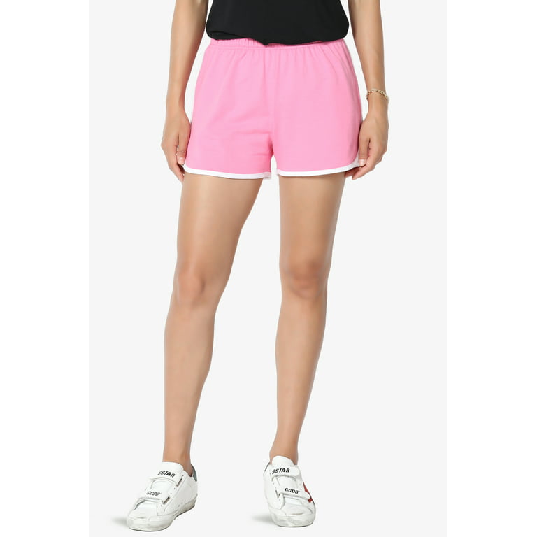Women's Athletic Binding Dolphin Shorts at  Women's Clothing store