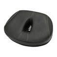 thumbnail image 1 of Asiento de bicicleta de gran tamaño sin nariz perfecl sillín de bicicleta ancho para bicicletas eléctricas cojín de asiento de bicicleta estática ajuste negro, 1 of 8