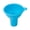 Blue, variant on KGJQ Silicone Funnel for Kitchen, Wide Mouth Small Spout for Oil Milk Powder Beans, Food Grade Collapsible Funnel for Liquid Dry Goods