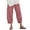 a-437Red91, variant on Womens Gingham Cropped Pants With Elastic High Waist Tulip Split Hem Relaxed Fit For Casual Daily Wear Summer Errands Weekend Outings Blue