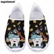 thumbnail image 1 of Doginthehole - Zapatos de enfermera informales para mujer, zapatos planos con estampado dental Kawaii, cómodos, transpirables, de malla, para verano, 1 of 5