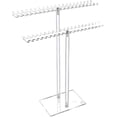 thumbnail image 1 of Huggegwe Organisateur de Colliers Support de Colliers Présentoir de Commode Base Simple Stable Support de Bijoux Transparent Rangement de Bijoux CA919-75660, 1 of 7