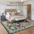 thumbnail image 6 of Sanmadrola Area Rugs for Living Room Rug 8x10 Machine Washable Non Slip Floral Vintage Low Pile Large Rugs for Living Room, Bedroom, Farmhouse, Dining Room,Kitchen Entryway Bathroom Office, 6 of 6