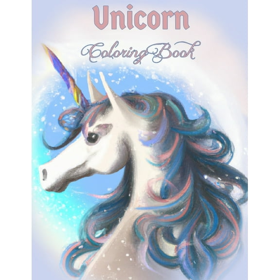 Unicorn Coloring Book: Unique Unicorns for Ages 4-10, (Paperback)